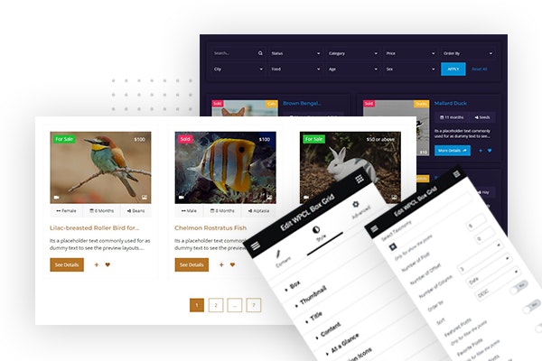 Media Penyenaraian haiwan peliharaan dan haiwan - Plugin WordPress untuk menguruskan semua jenis haiwan peliharaan dan haiwan 4