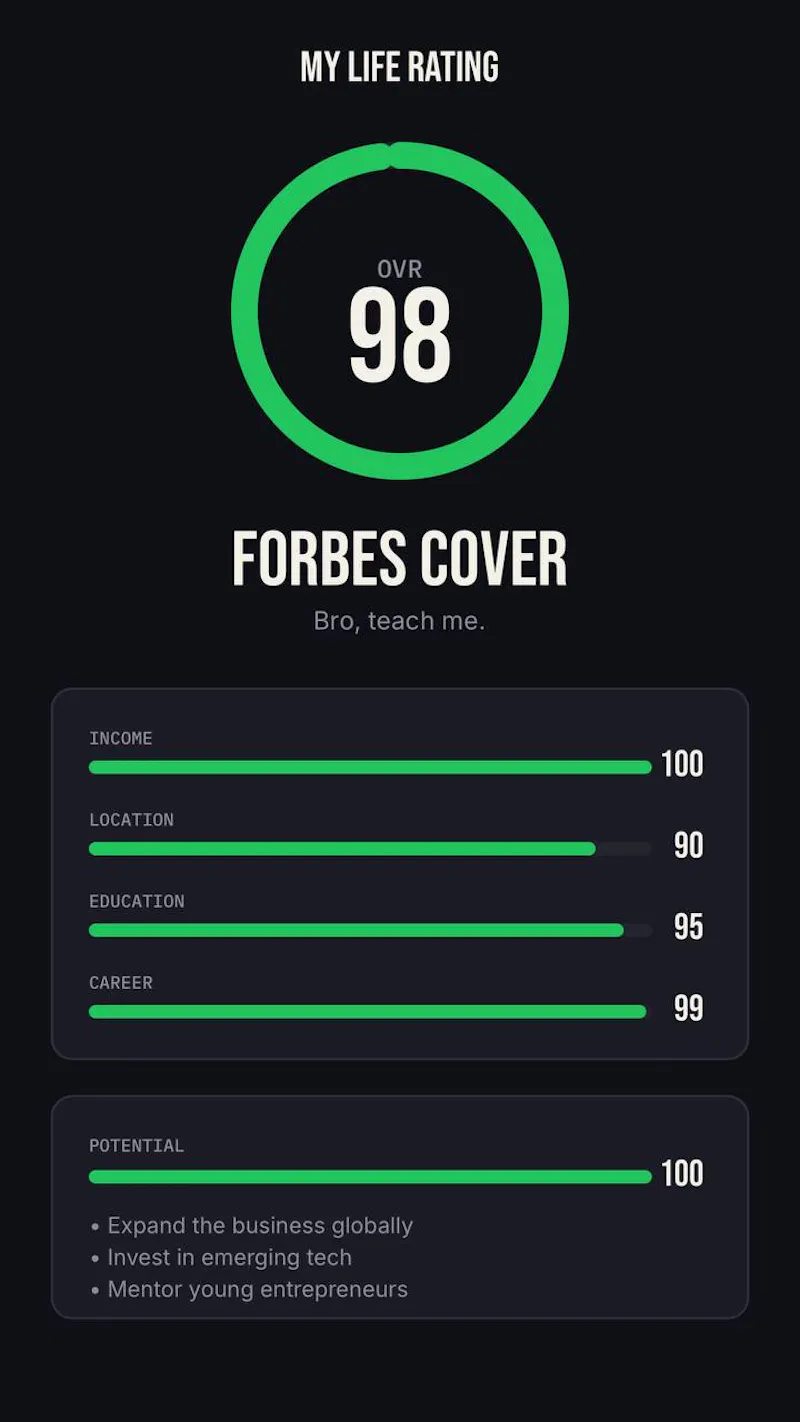 Life Rating screenshot 3