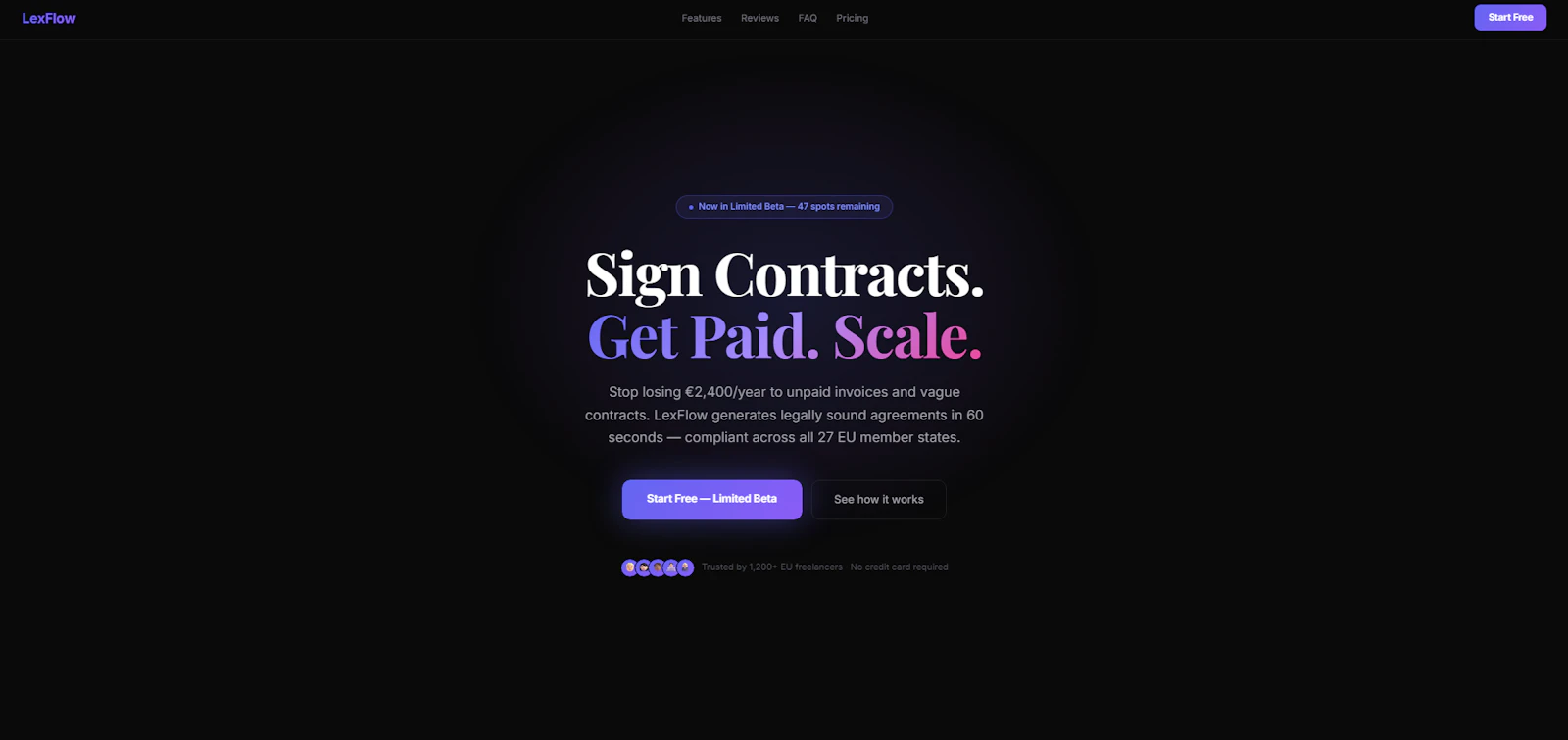 LexFlow screenshot 1