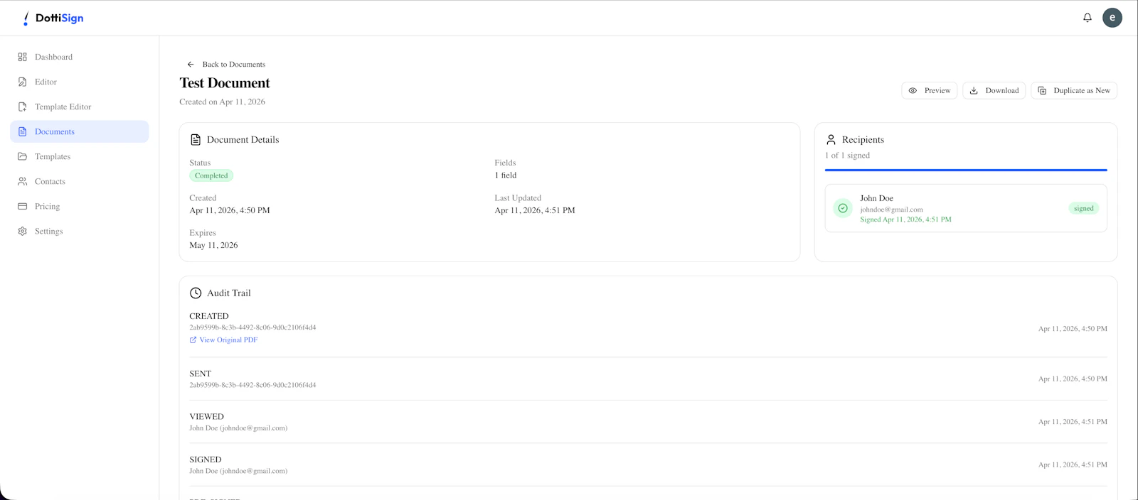 DottiSign screenshot 3