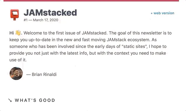 JAMstacked gallery image