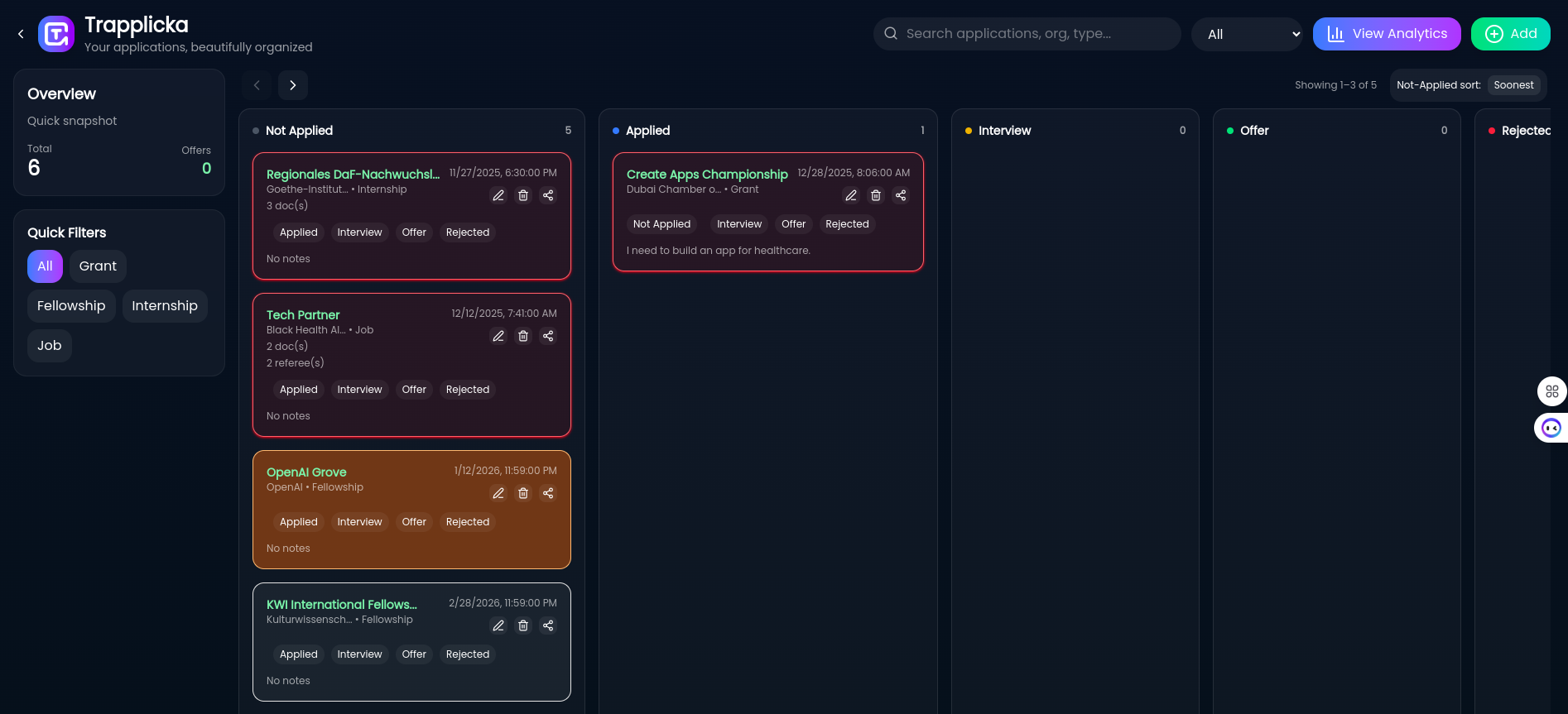 Trapplicka - Screenshot 4 showing product features and functionality