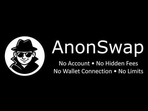 AnonSwap - Anonymous Crypto Exchange gallery image