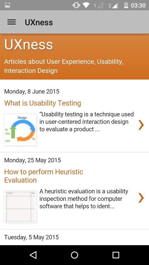 UXness gallery image