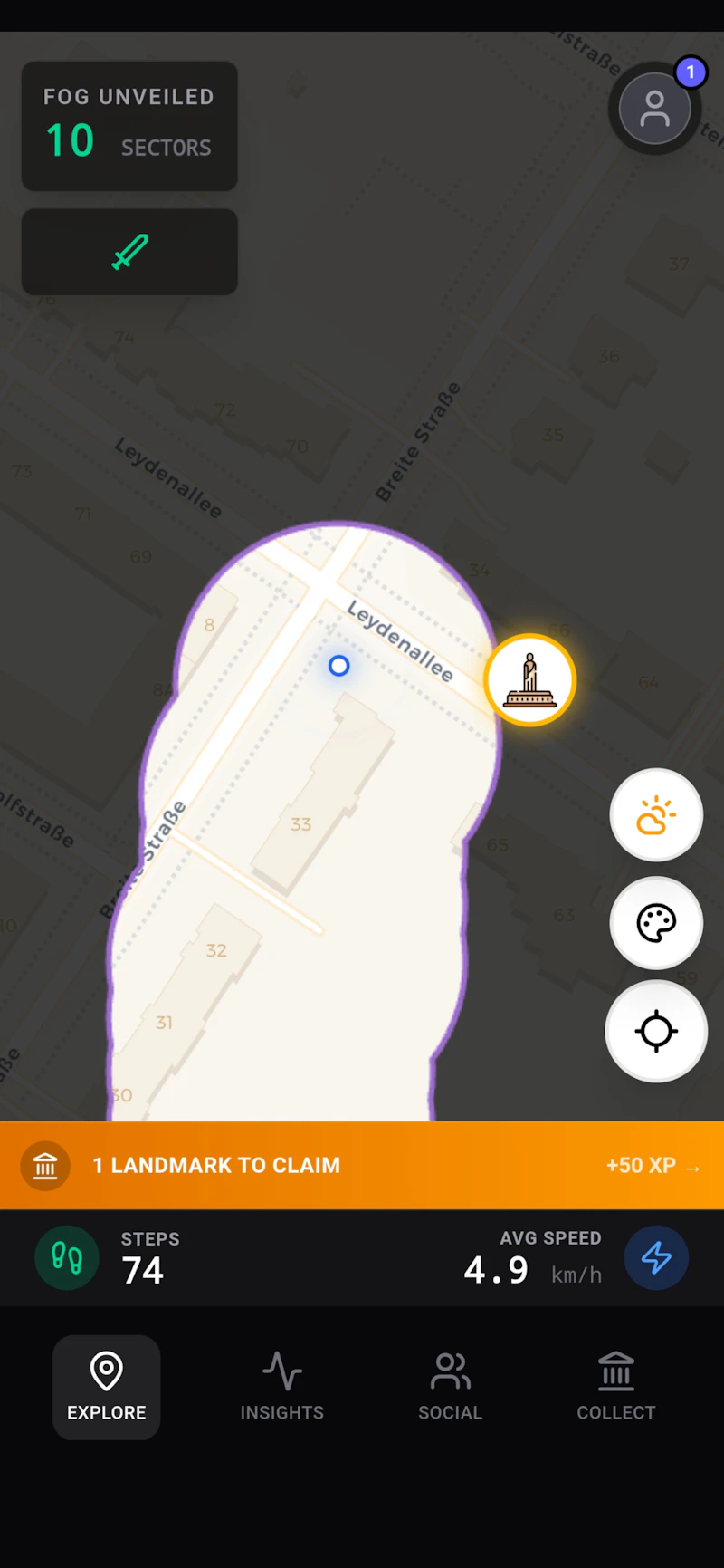 Walksy screenshot 1