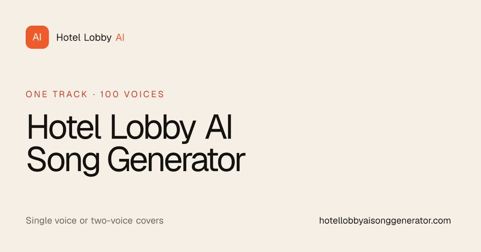 Hotel Lobby AI Song Generator screenshot 2