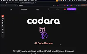 Codara Github AI Code Review App gallery image