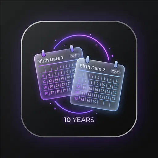 Age Difference Calculator