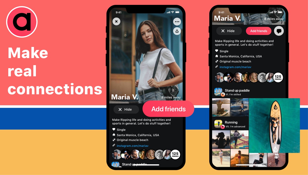 Axir: join active friends gallery image