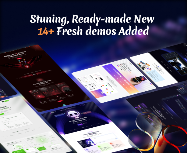 SaaS & Tech Startup WordPress Theme gallery image