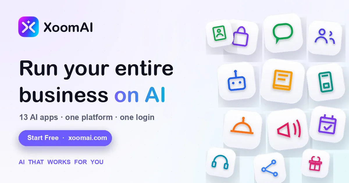 XoomAI Free Business Tools gallery image