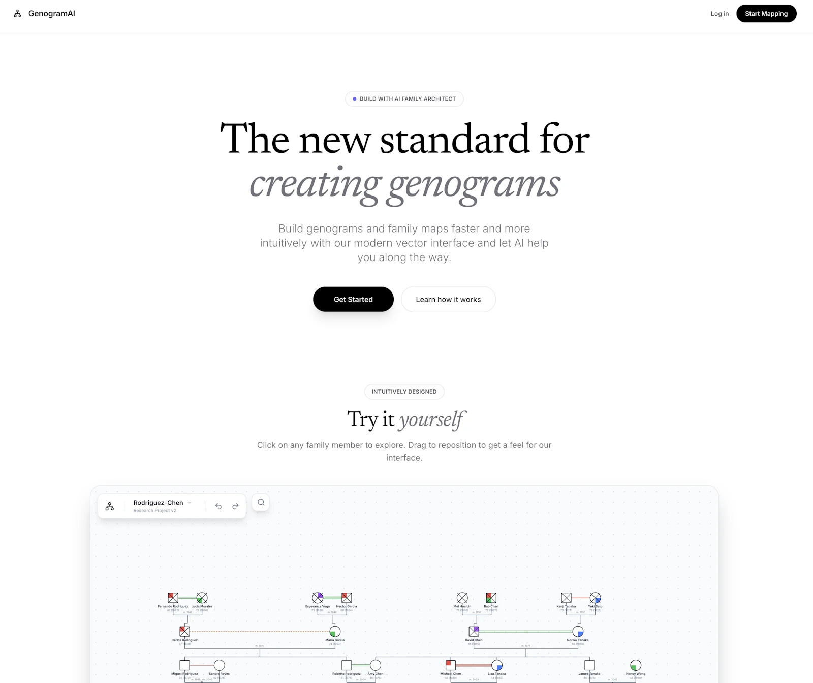 GenogramAI screenshot 1