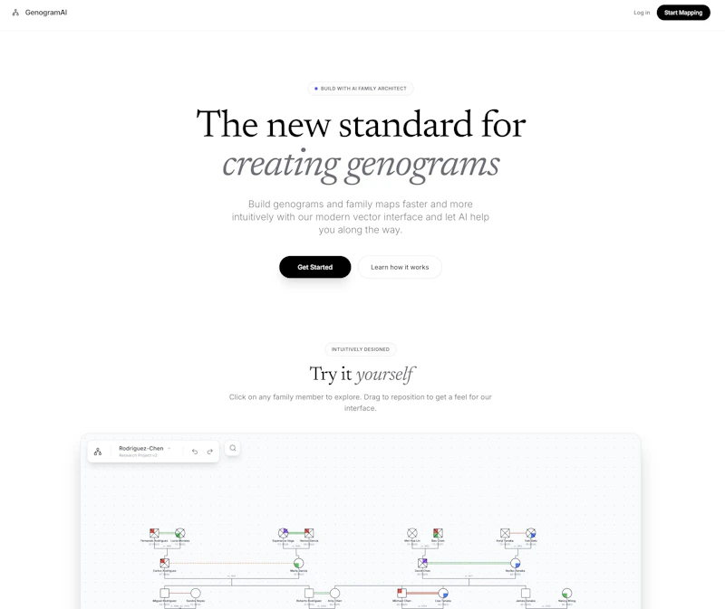 GenogramAI screenshot 1