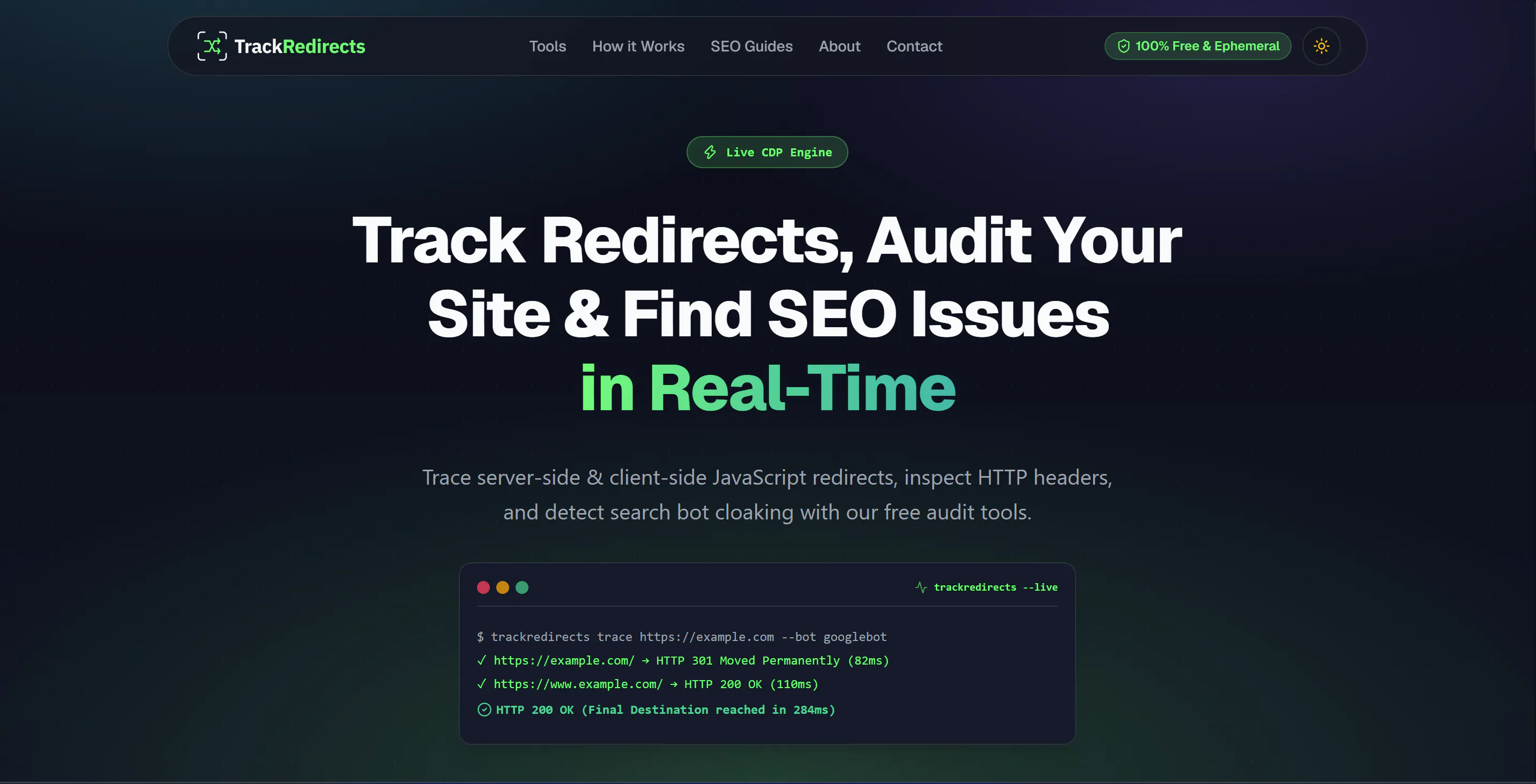 TrackRedirects gallery image