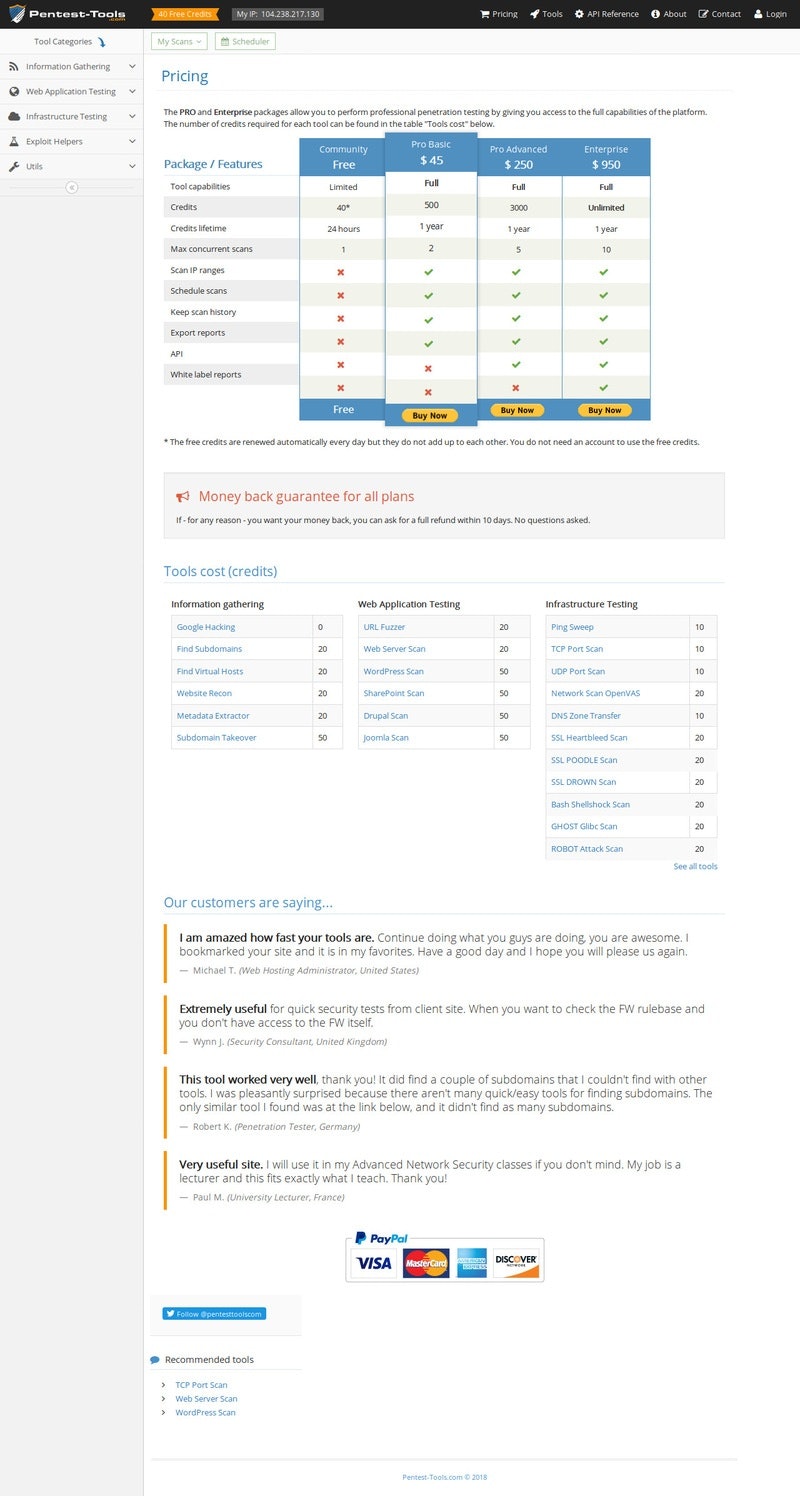Pentest-Tools.com gallery image