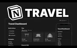 Ultimate Travel Dashboard media 1