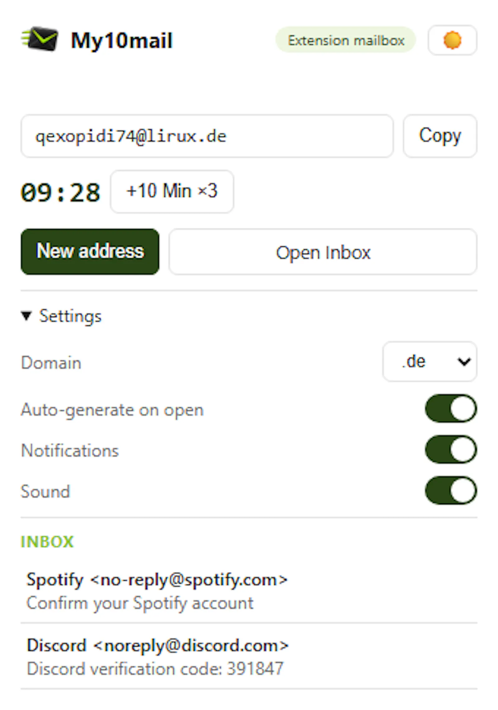 My10Mail screenshot 8