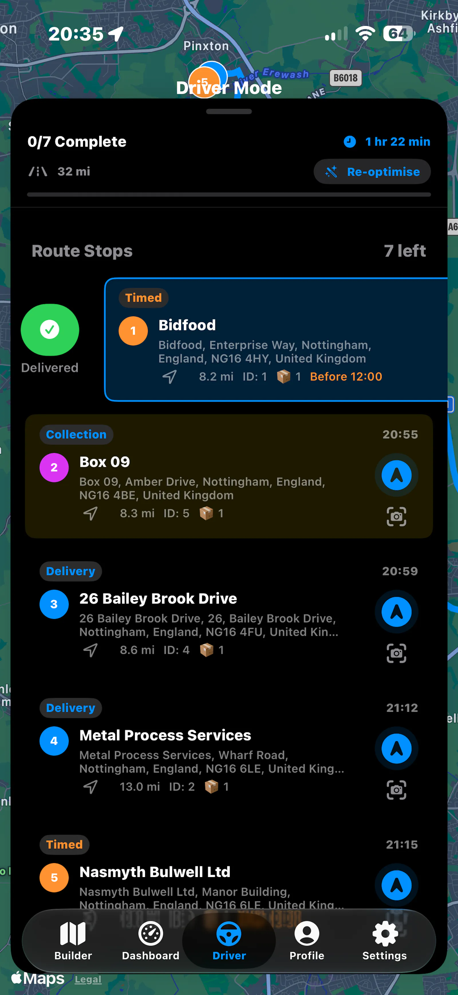RouteFlow for iPhone screenshot 2