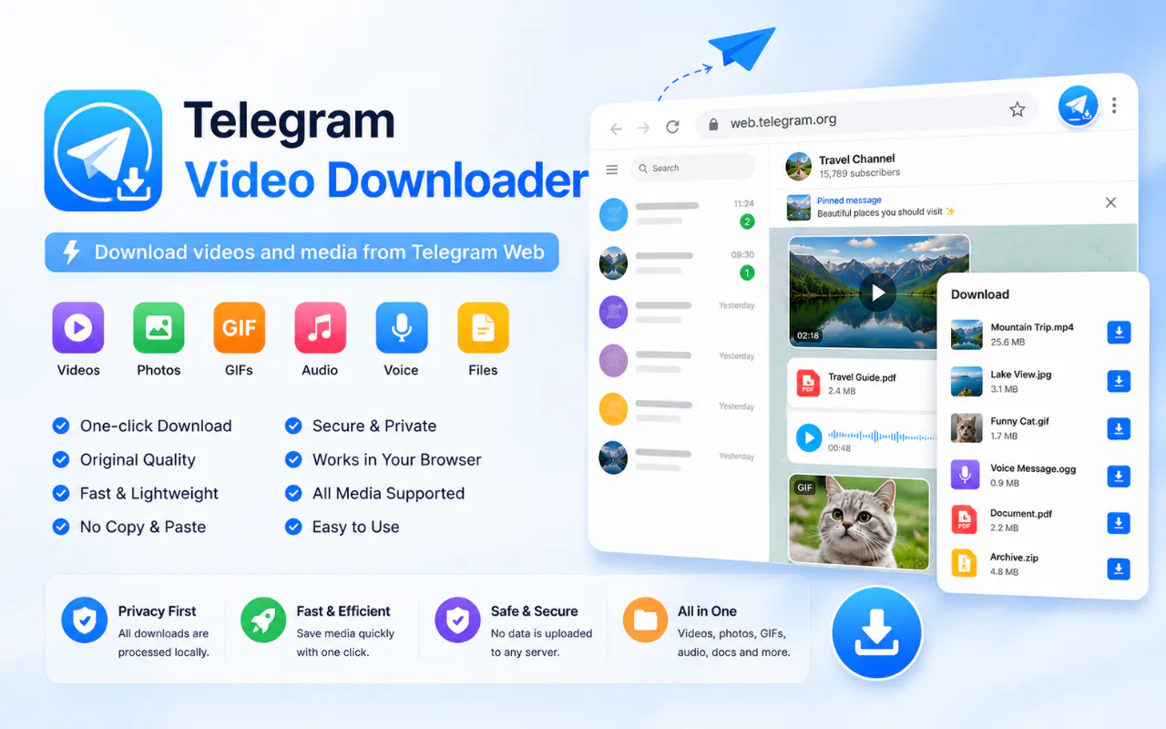 Telegram Video Downloader gallery image