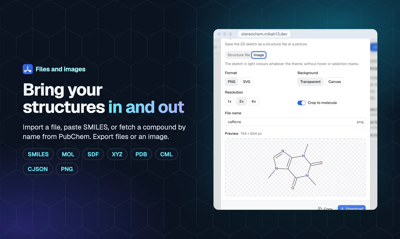 Stereochem screenshot 6