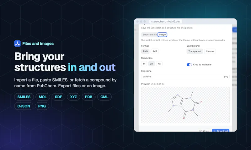 Stereochem screenshot 6