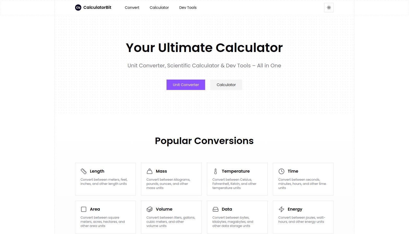 CalculatorBit - Free online calculator & unit converter media 1