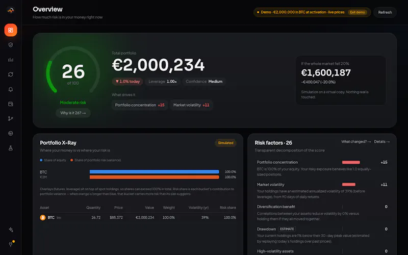 CryptoRisk Studio screenshot 3