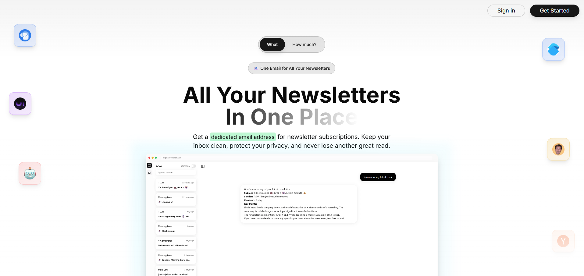 newsl.ist -ai for your newsletters media 2