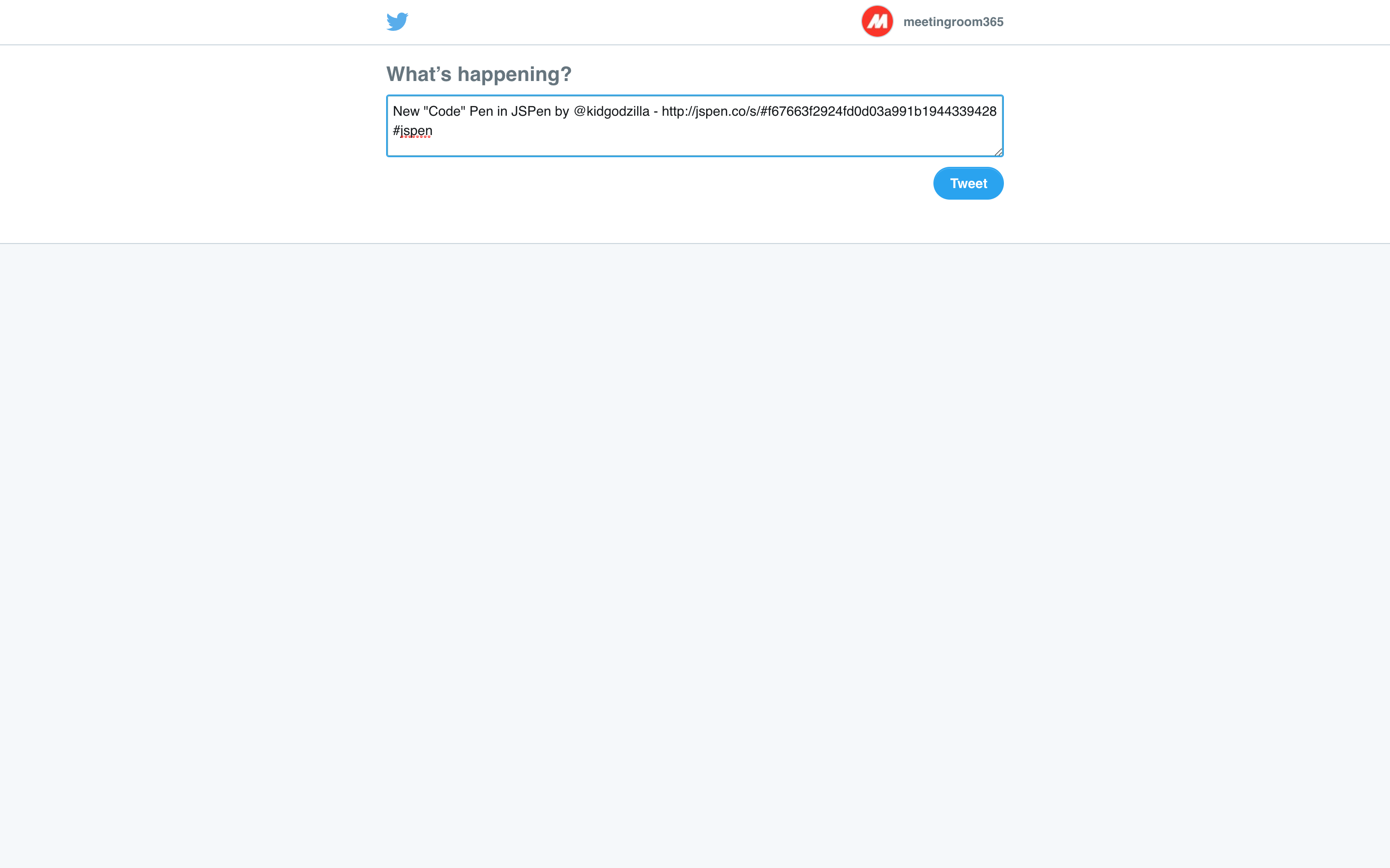 JSPen Permanent Page Maker, Codepen-like gallery image