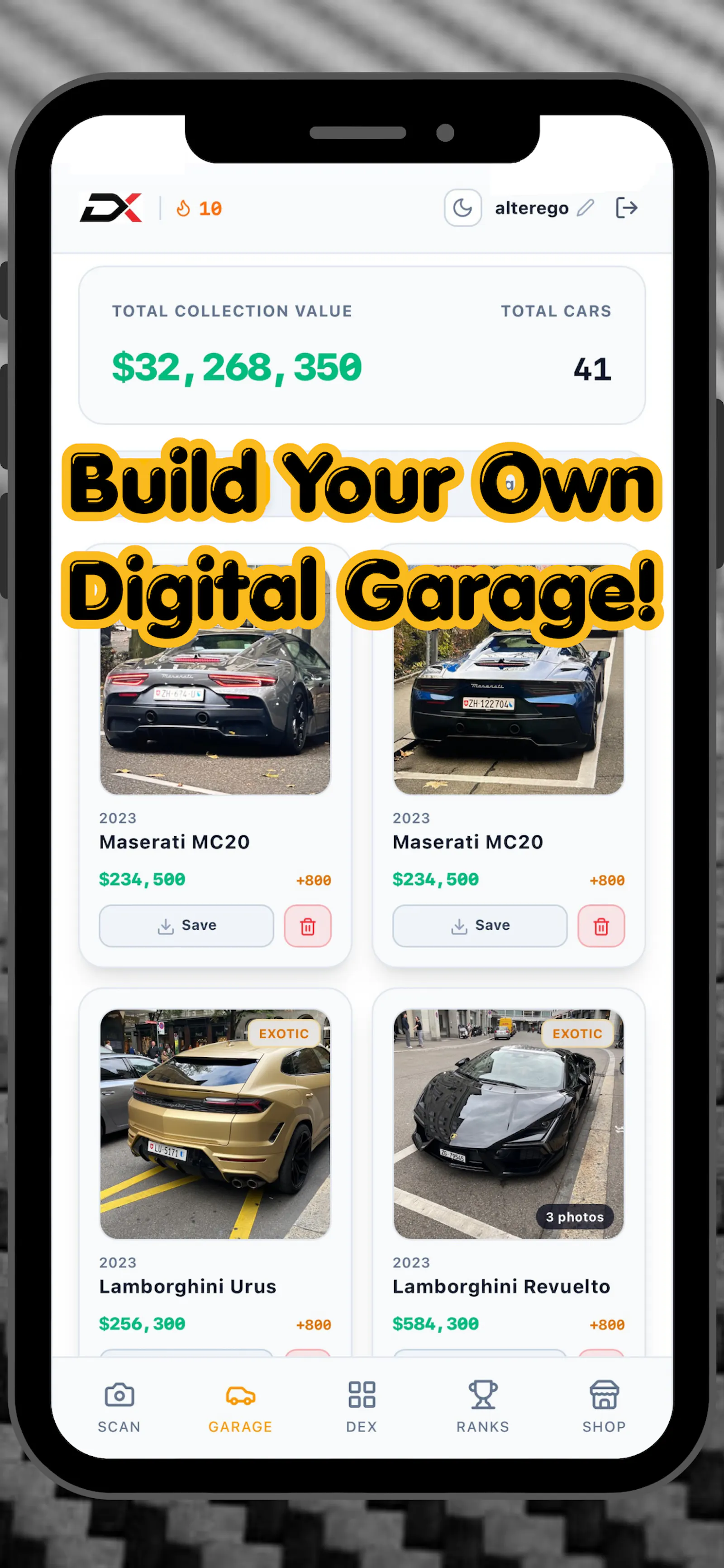 DriveDex screenshot 2