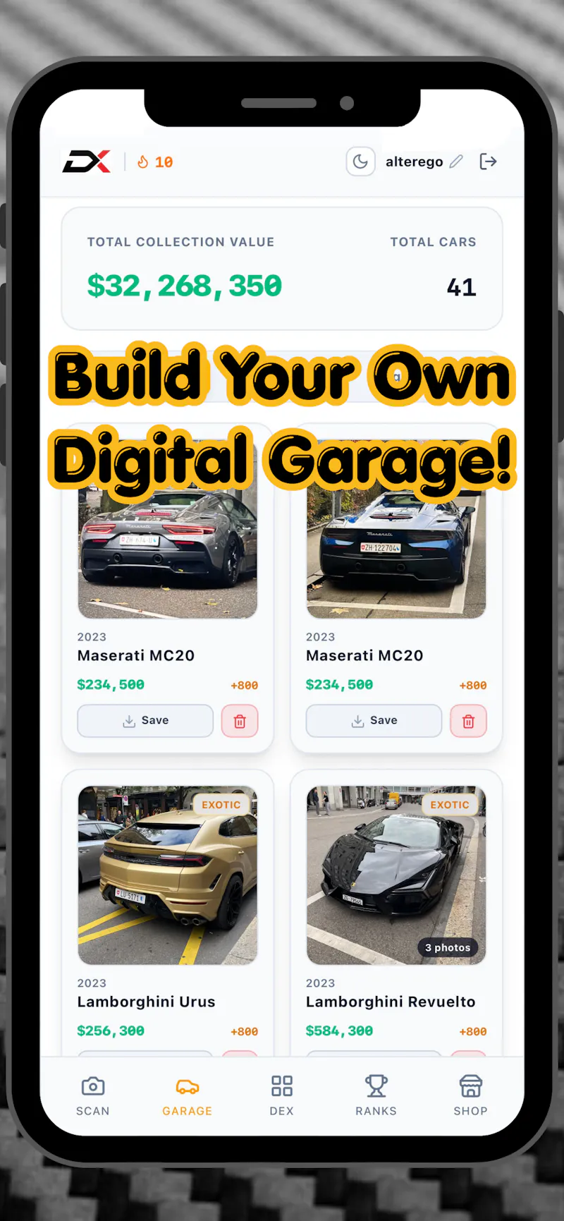 DriveDex screenshot 2