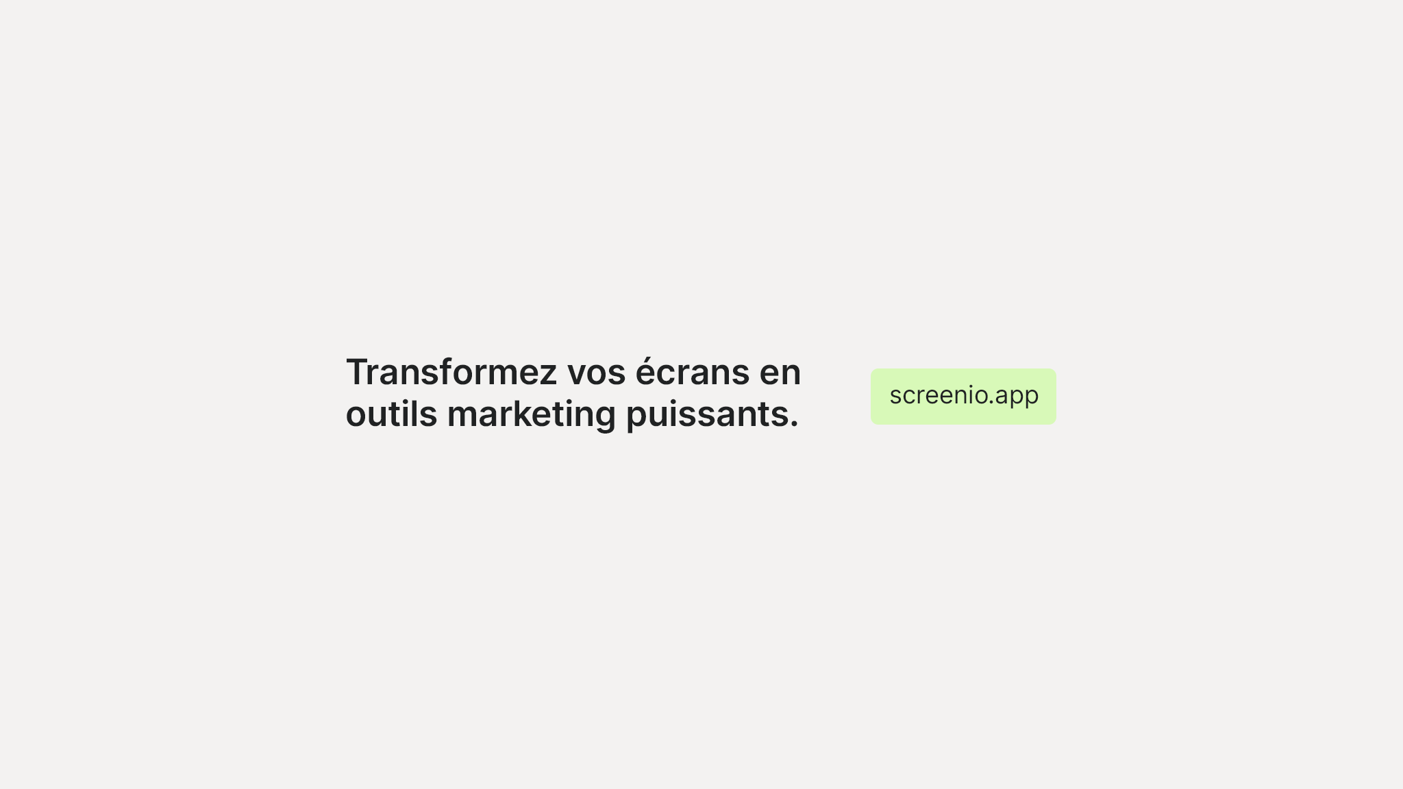 Mídia 2 de Screenio.app - Software de exibição dinâmica