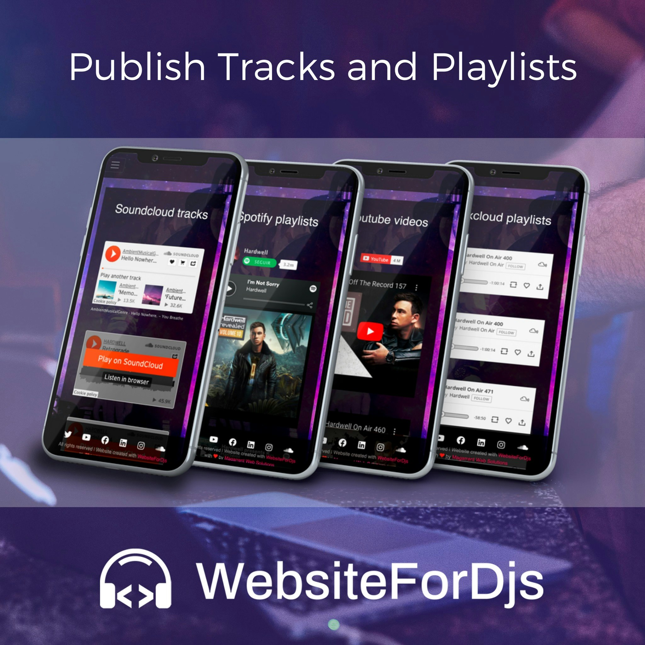WebsiteForDjs - Bouw een professionele DJ -website zonder technische vaardigheden. media 19