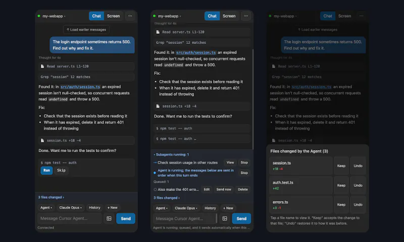 Cursor Remote Lite screenshot 3