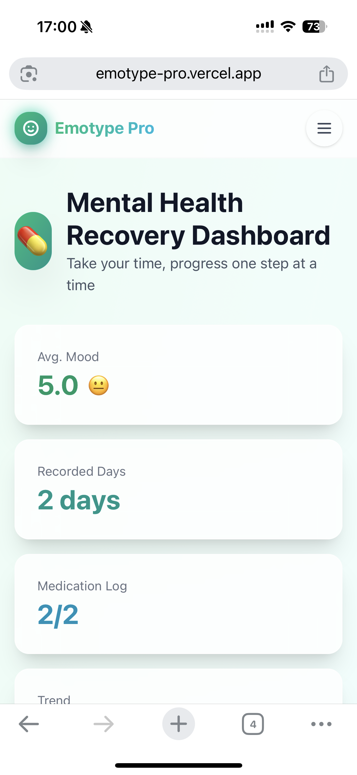 Emotype Pro - Screenshot 4 showing product features and functionality