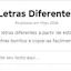 Fonte de Letra