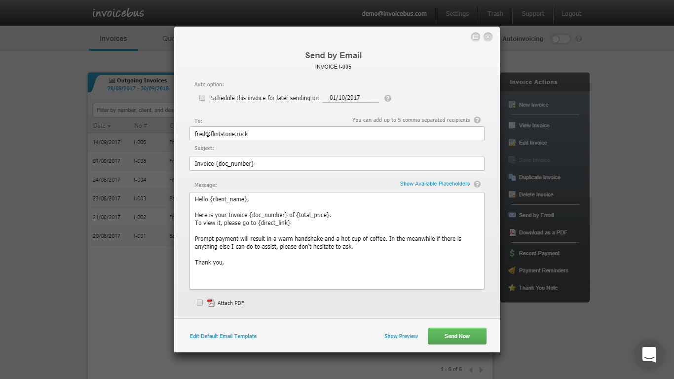 Invoicebus gallery image