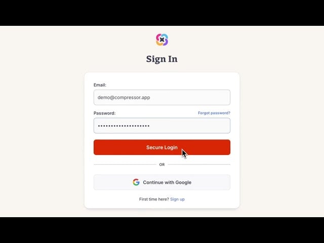 Compressor App gallery image
