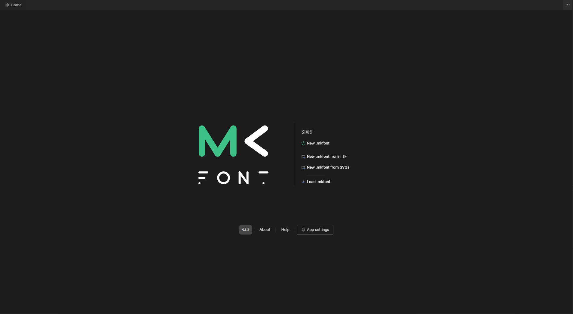 mkfont gallery image
