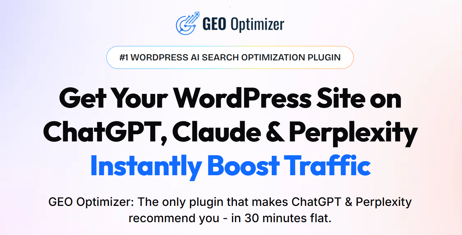 GEO Optimizer gallery image