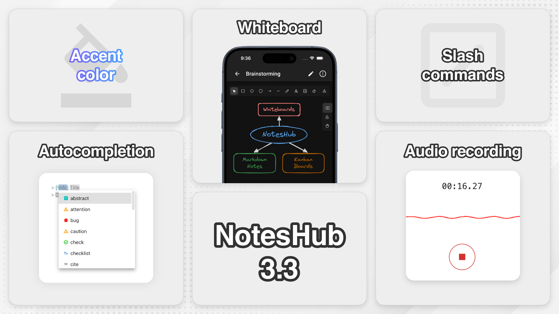 noteshub-3-3 - Fully cross-platform, Markdown-based note-taking app