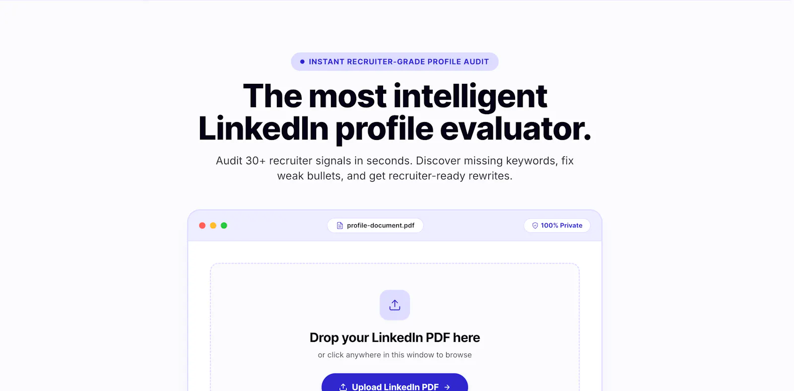 LinkedIn Rank screenshot 1