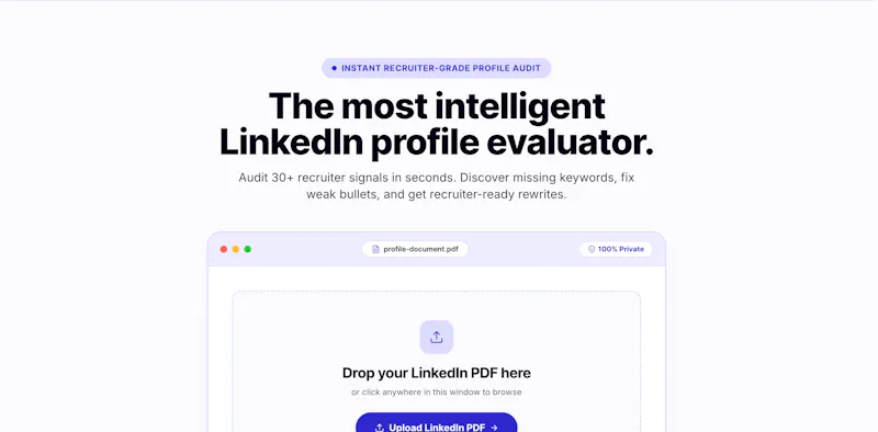 LinkedIn Rank screenshot 1