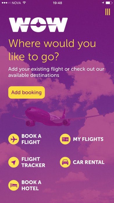 WOW air gallery image