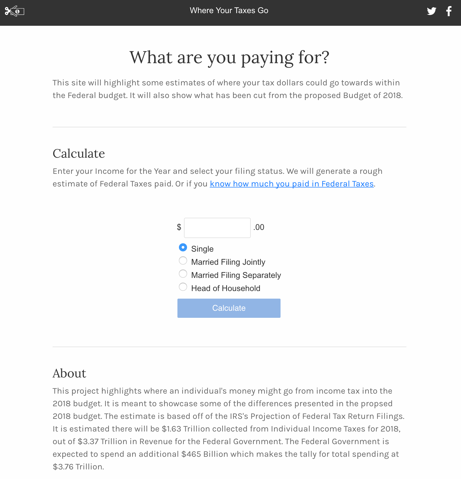 Where you taxes go gallery image