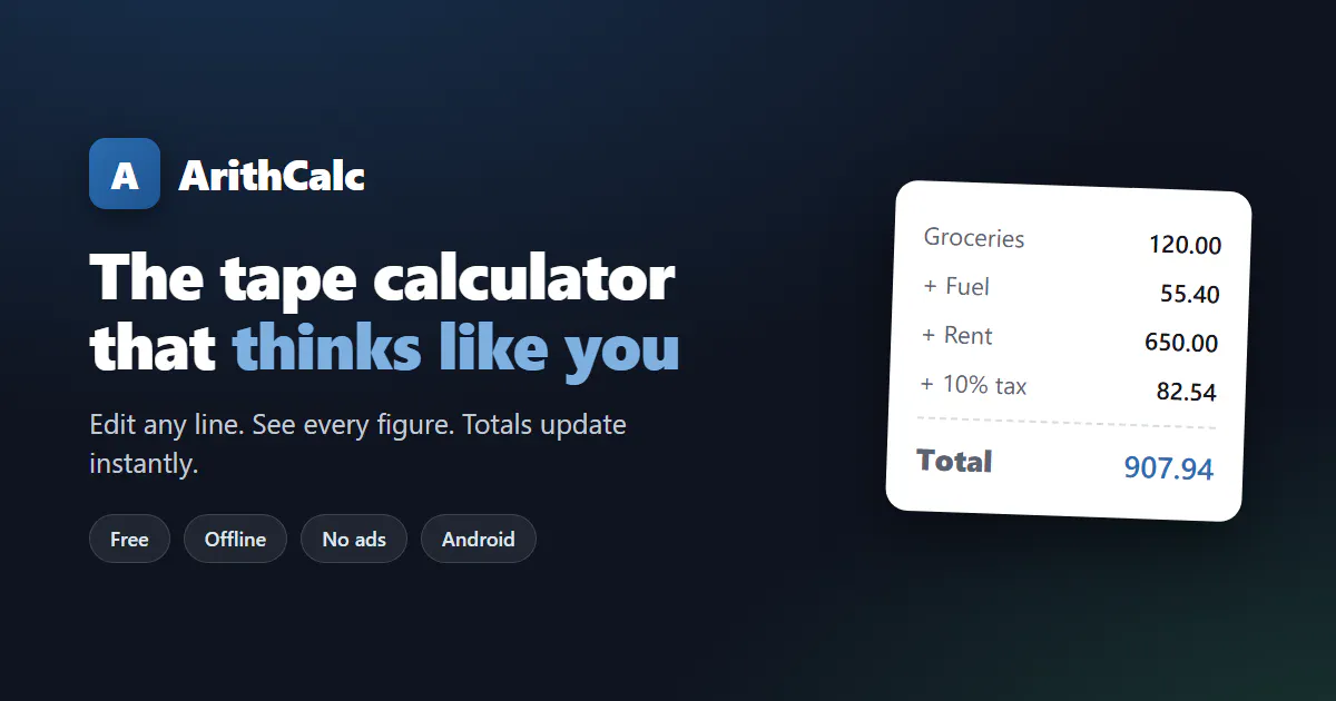 ArithCalc gallery image