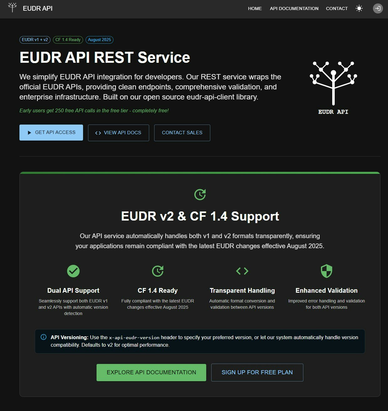 وسائط eudr النار - REST API لامتثال EUDR 1