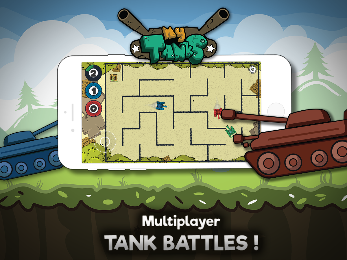 My Tanks Online Multiplayer Tank Battles A 2D mobile multiplayer