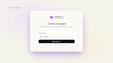wizhelp Lab — Agent Designer gallery image