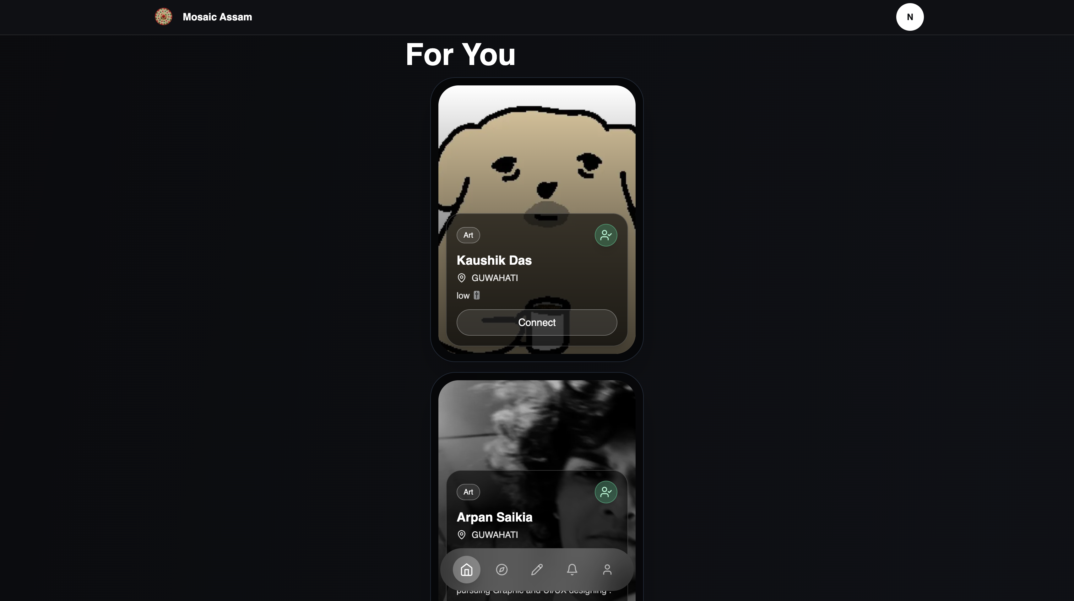 Mosaic Assam - Main product screenshot demonstrating key features and user interface